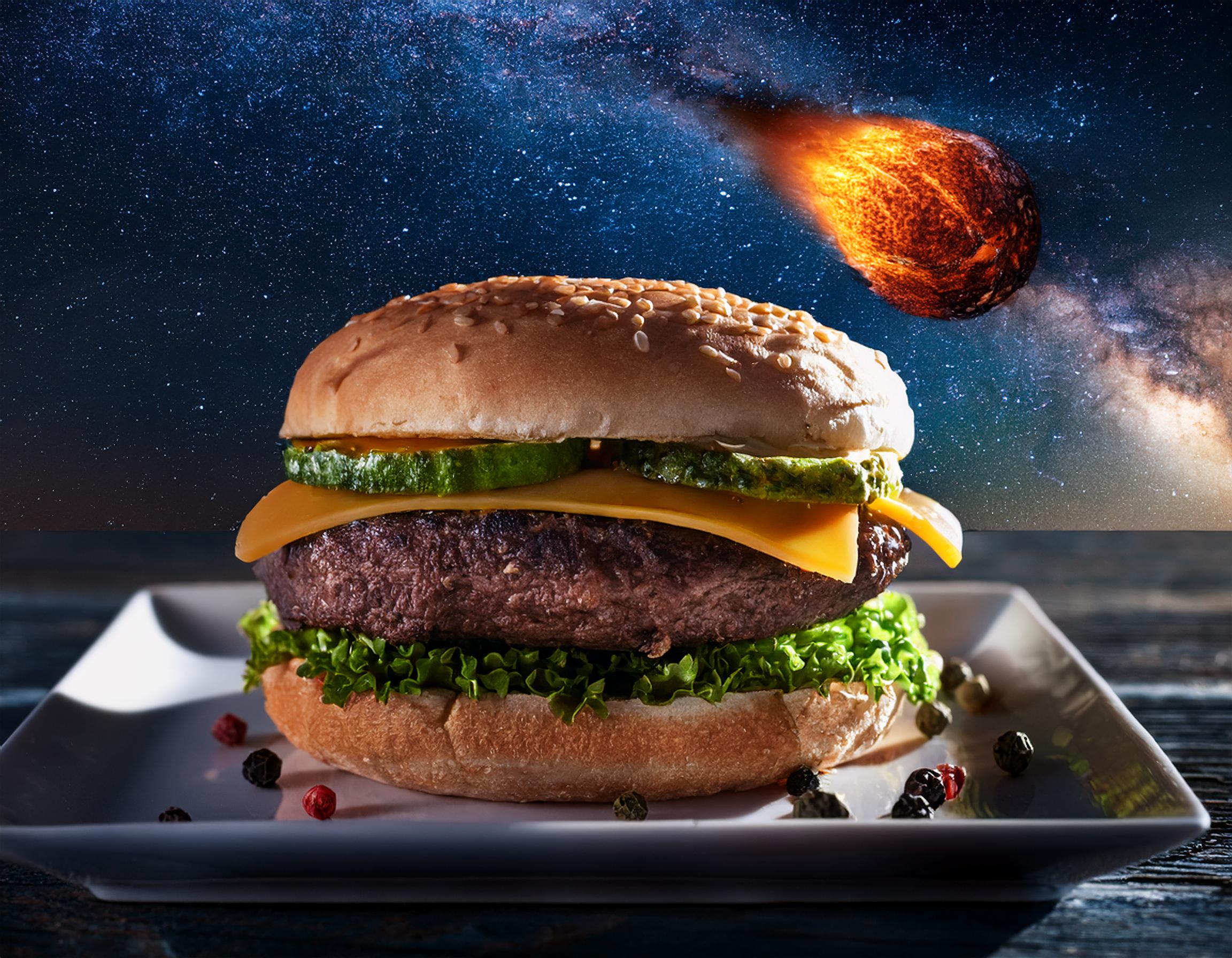 ハンバーガーの画像