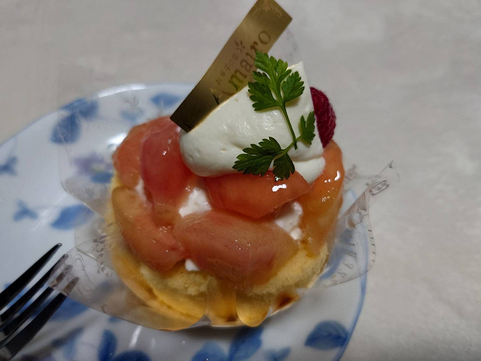 アマイロのケーキ