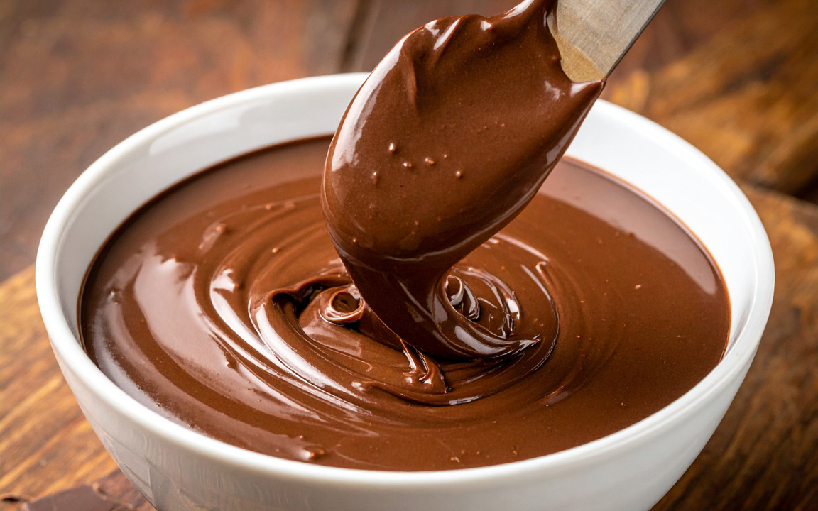 調理中チョコレート