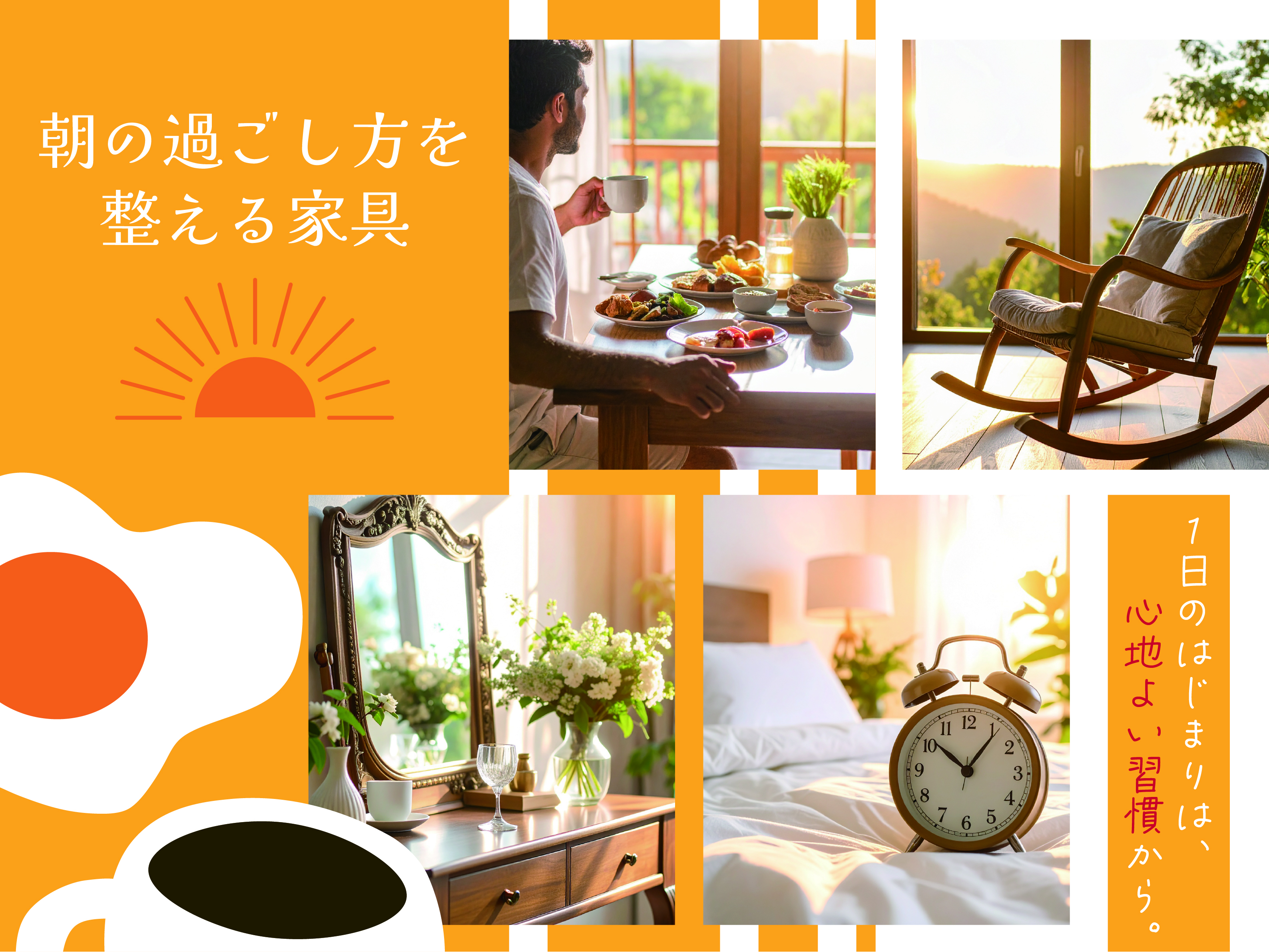 朝の暮らしバナー