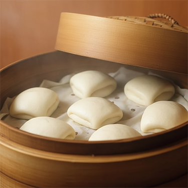 蒸している様子