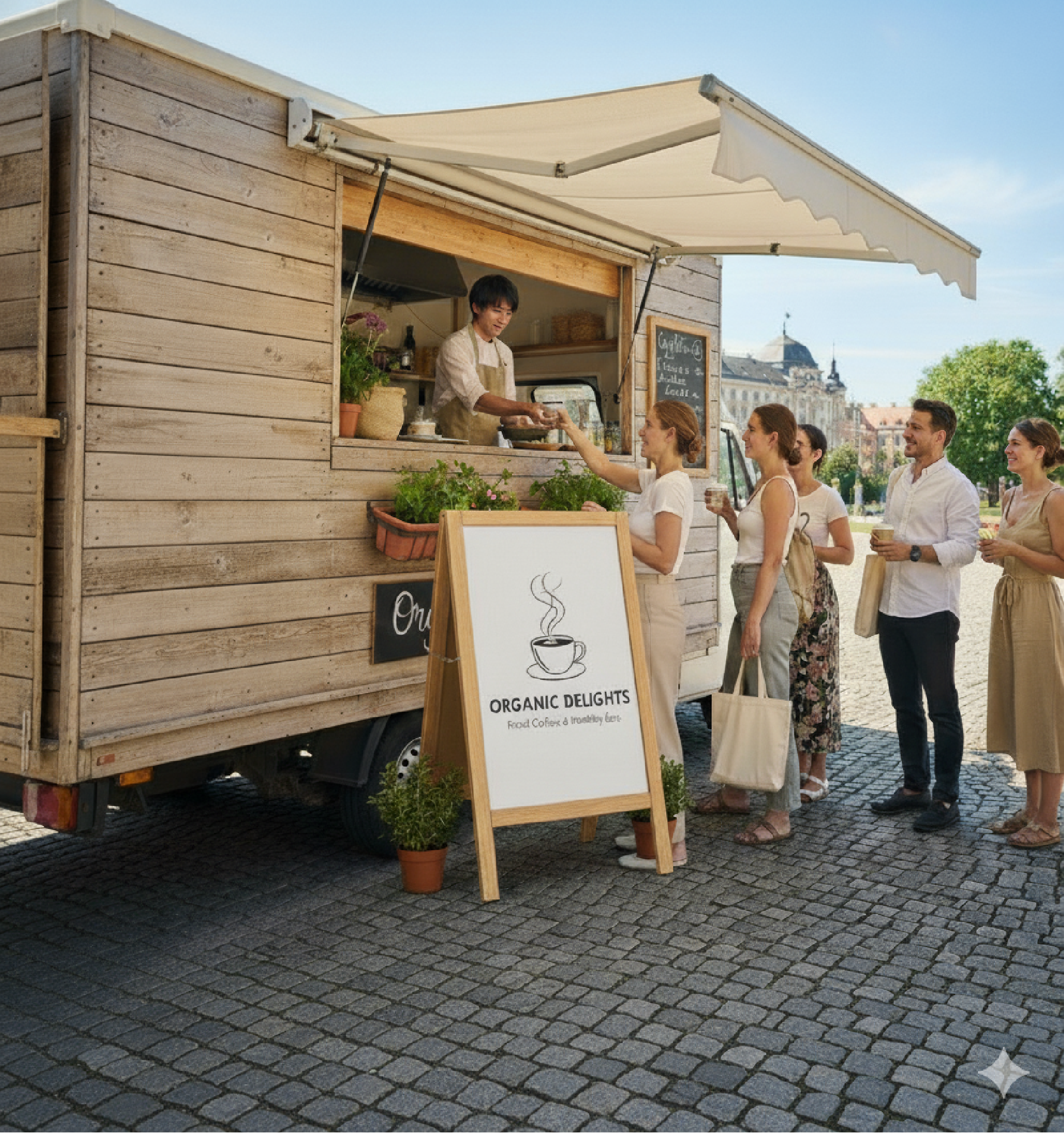 キッチンカーの写真